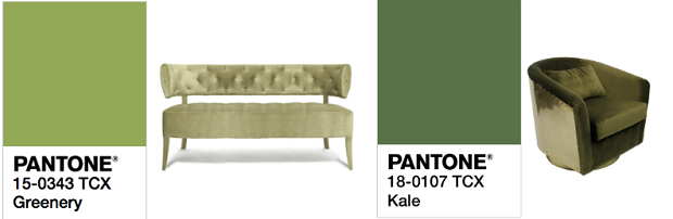 2017 colour trends by Panthone