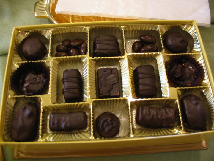 chocolats valentine's day