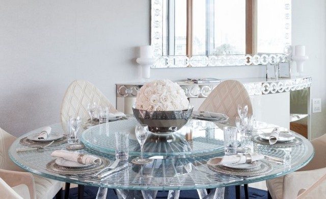 modern dining room