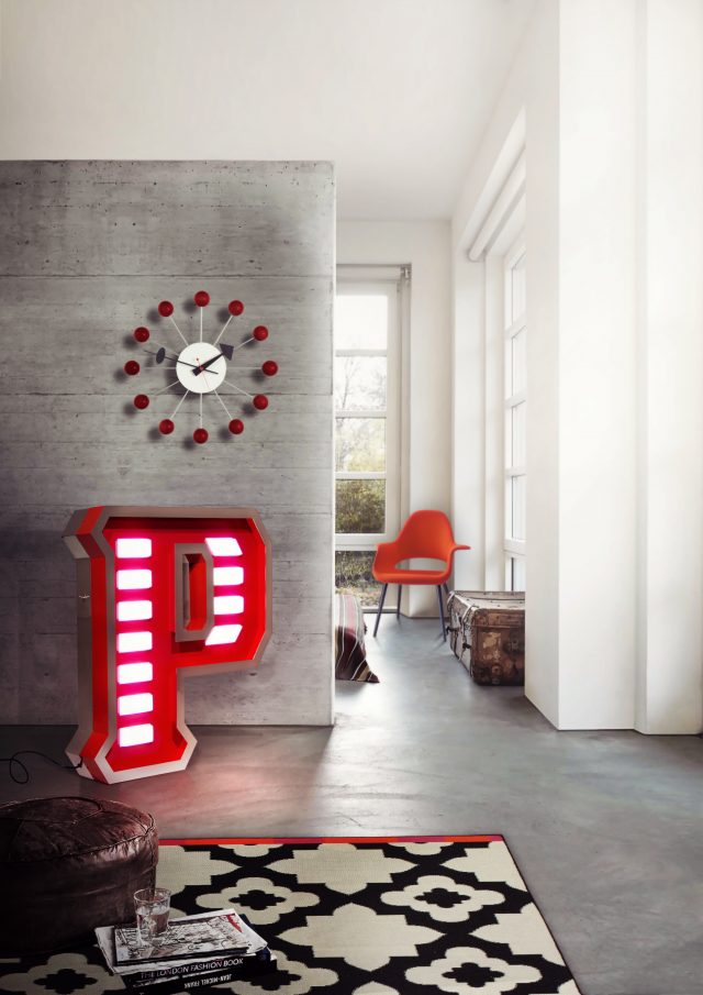 Red Inspiration Marquee Lamps To Enliven Your Home Decor 7